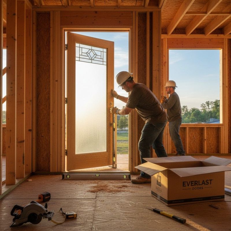 Folding Door Installation detail